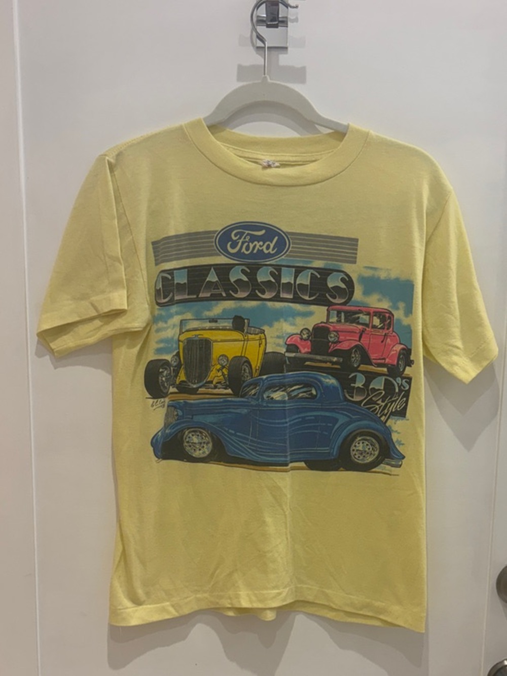 1980’s vintage Ford classics kids graphic tee